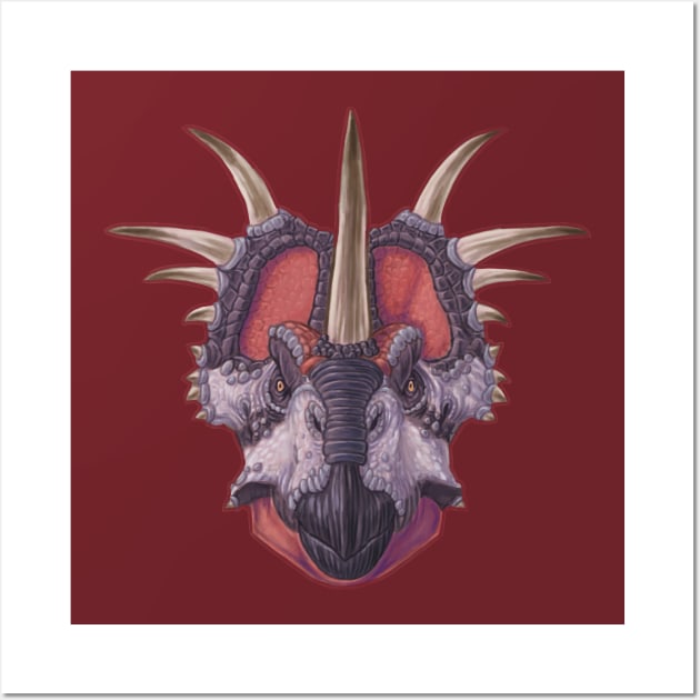 Styracosaurus albertensis Wall Art by CoffeeBlack